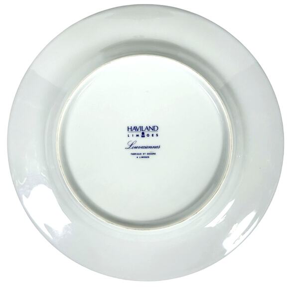 Haviland Limoges "Louveciennes" Salad Plate 7 5/8" France-Set of 7-Pristine Mint - Picture 7 of 8